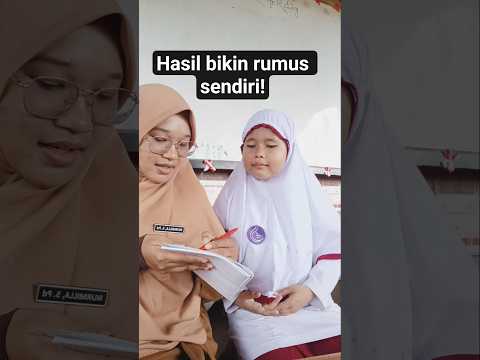 Mini drama | jawab soal pakai rumus sendiri 😂