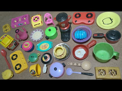 ASMR | unboxing cute mini kitchen toys collection | most satisfying video