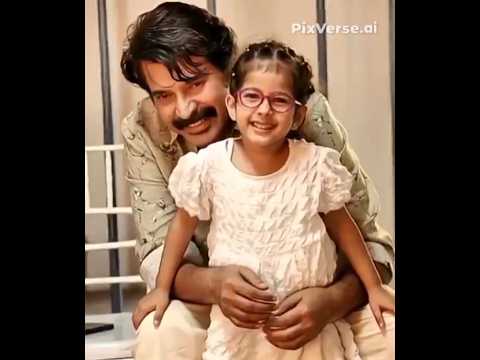 മമ്മൂട്ടിയും മറിയമും granddaughter #mammootty #dulquersalmaan #malayalam #mollywood #gamtng