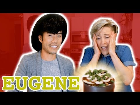 My Drunk Kitchen: Pizza Cake ft. The Try Guys (Part Four... Eugene!)