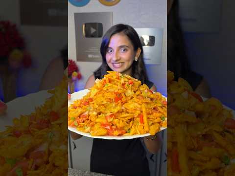 Banana chips bhel recipe!! #shorts #youtubeshorts #recipe #food