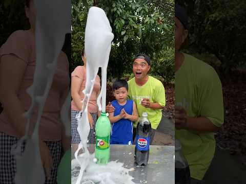 Pepsi and Mentos, 7up VS mentos