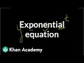 Solving Exponential Equations in Algebra II
