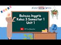 Kuis Bahasa Inggris Kelas 3 - Unit 1
