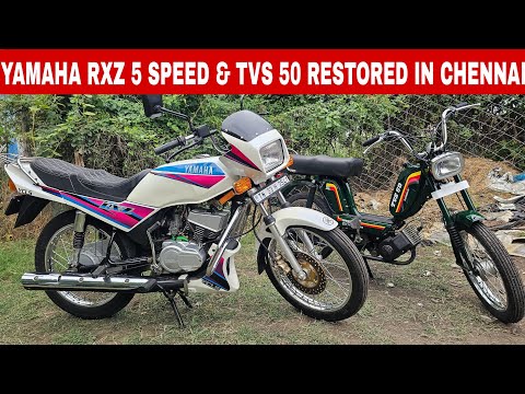 YAMAHA RXZ 5 SPEED & TVS 50 RESTORED IN CHENNAI | 360 AUTOMOTIVE | ARK Diaries