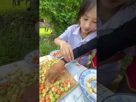 Thử thách nhặt bỏng ngô theo màu Spurkin vui nhộn #shorts