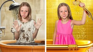 Nastya e a história de Pobres VS Ricos