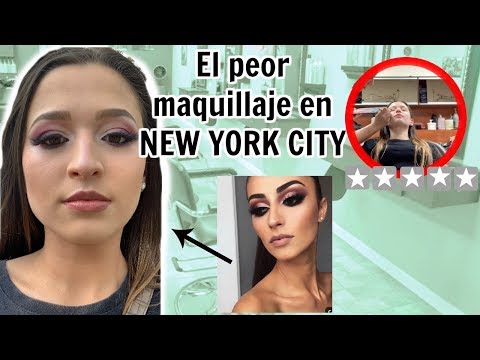 Me Maquillé en el PEOR Salón de Belleza en NEW YORK CITY