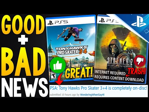 GOOD and BAD News for Physical PlayStation Games