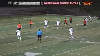 MD MAJOR D2 BALTIMORE UNITED VS WORLD CLASS PREMIER 2 10 28 2018