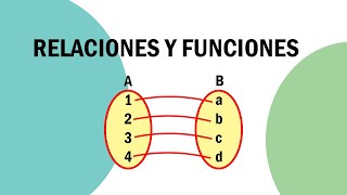 Relaciones y Funciones Matemáticas con Ejemplos