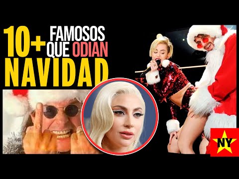 10 Famosos que ODIAN la Navidad |#Fologan