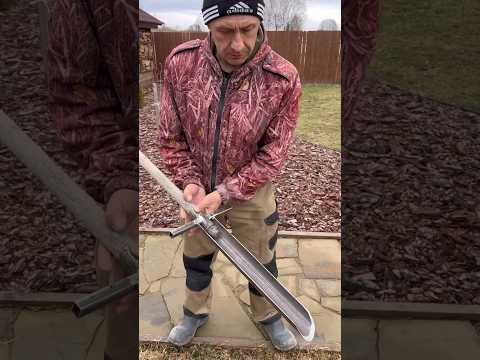 Начали делать капельный полив из труб ПНД #свойдом #капельныйполив #труба