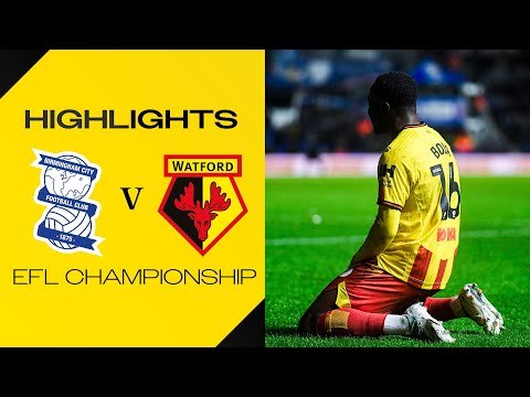 Birmingham City 2-1 Watford | Short Highlights thumbnail