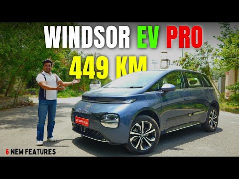 MG Windsor EV Essence Pro - 449 KM at Rs 17.50L🔥2025 MG Windsor EV PRO Top Model Detailed Review
