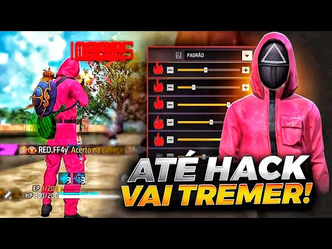 NOVA ATUALIZAÇÃO!🥵🔥 A MELHOR SENSIBILIDADE para SUBIR CAPA na NOVA ATUALIZAÇÃO do FREE FIRE!