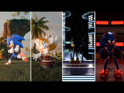 FNAF AR: Sonic The Hedgehog Characters Workshop Animation