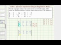 Row Operations and RREF Concepts