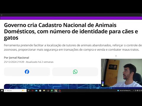 Governo cria Cadastro Nacional de Animais Domésticos, com número de identidade para cães e gatos