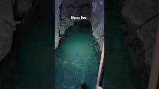 Der Blaue See unter Tage – ein faszinierendes Geheimnis tief im Bergwerk! ⛏️🌊Türkisblaues Wasser
