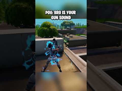 When bro is your gun sound..๐
