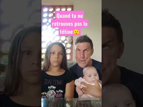ça fait mal au pousse🤨#humour #famille #grimace #bebe