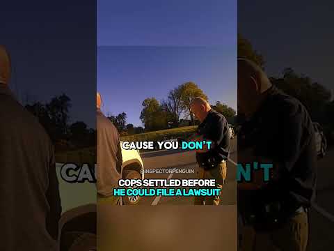 Cops Settled Before He Could File A Lawsuit 🤯