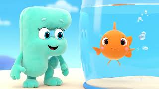 ABC to H – Cute Furry Letters & Fun Friends!  Alphabet for Kids