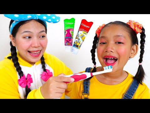 Brush Your Teeth Song Nursery Rhymes for Kids with Sophia