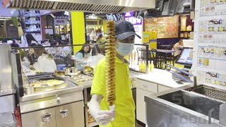 Potato Spiral | Tornado Potato | Street Food in Beijing, China