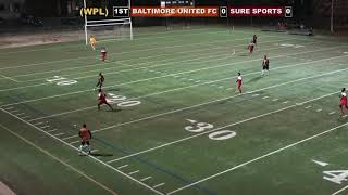 BALTIMORE UNITED FC VS SURE SPORT 12 13 2018