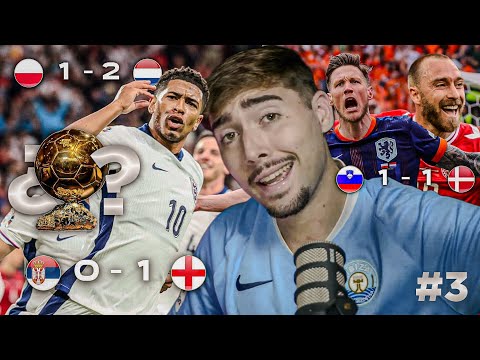 ⚽️BELLINGHAM MANDA CALLAR | ERIKSEN REGRESA | HOLANDA NO CONVENCE 😱”EUROKIWI ”#3 🏆