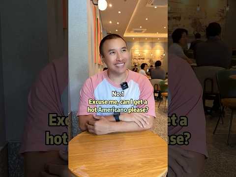 How to Order Starbucks Coffee in English #english #learnenglish