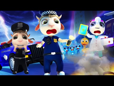 Police Safety Song | Cartoon for Kids | Dolly and Friends