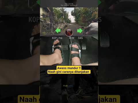 Nahh gini caranya ditanjakan #driving #belajarmengemudi #mobilmanual
