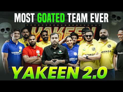 YAKEEN 2.0 - All Time Legendary Batch for NEET DROPPERS 2026