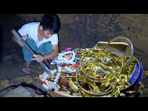 Searching for unknown treasures, astonishing discoveries in caves