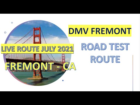 pleasanton dmv behind the wheel driving test routes