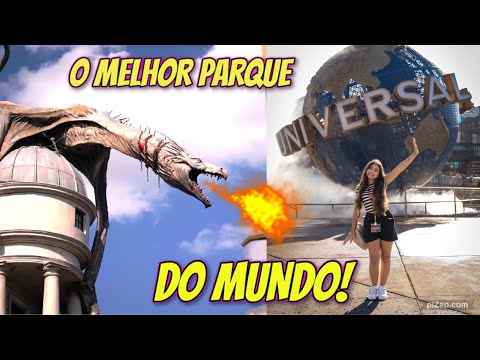 O MELHOR PARQUE DO MUNDO !! Realizando um sonho no Universal Studios ! - Julia Moraes