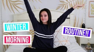 WINTER MORNING ROUTINE!!