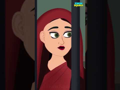 মাথা ছাড়া মেয়ে । Matha Chara Daini । Bengali Horror Cartoon #youtubeshortsvideo #shorts