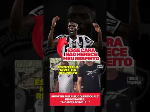 🔴 LUIZ HENRIQUE PERDE A LINHA APÓS EMPATE DO BOTAFOGO COM O GALO 🔴 #futebol #galoaovivo #galonews