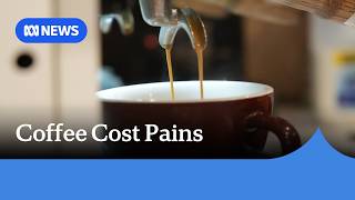 YouTube video thumbnail:  Nation's Love Affair With Coffee on Shaky Ground as Cost of Living Bites