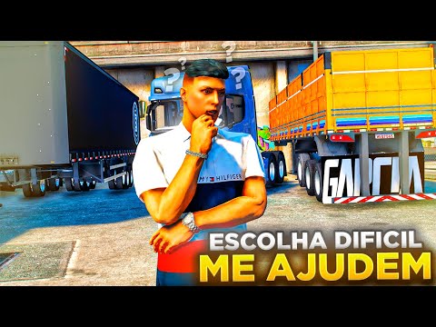 GTA V VIDA DE CAMINHONEIRO | ESCOLHA DIFICIL! ME AJUDEM ⚠️#331