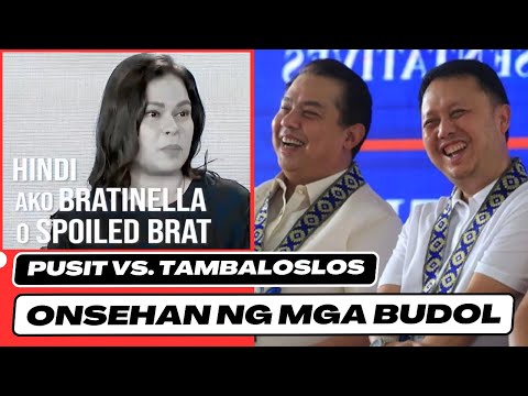 ONSEHAN NINA SARA DUTERTE AT MARTIN ROMUALDEZ SA KABAN NG BAYAN