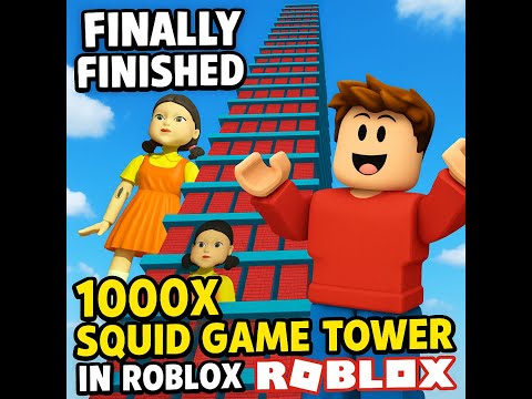 HARD SQUID GAME TOWER 🤯 | #salpagaming #shorts #roblox #live