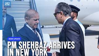 YouTube video thumbnail: Pakistan PM Shehbaz Arrives in New York for Unga 2026 