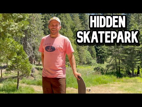 This Amazing Skatepark Is Hidden In The Middle Of The Forrest