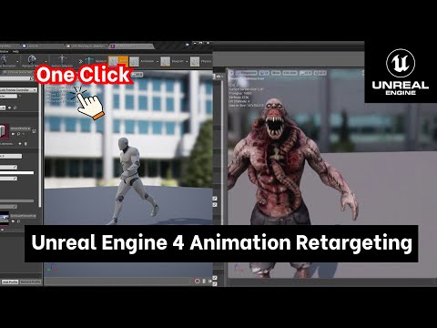 How To Retarget Animations In Unreal Engine 4 + FREE Character Pack