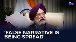 Hardeep Puri Debunks Ethanol Fuel Myths, Slams 'False Narrative'
